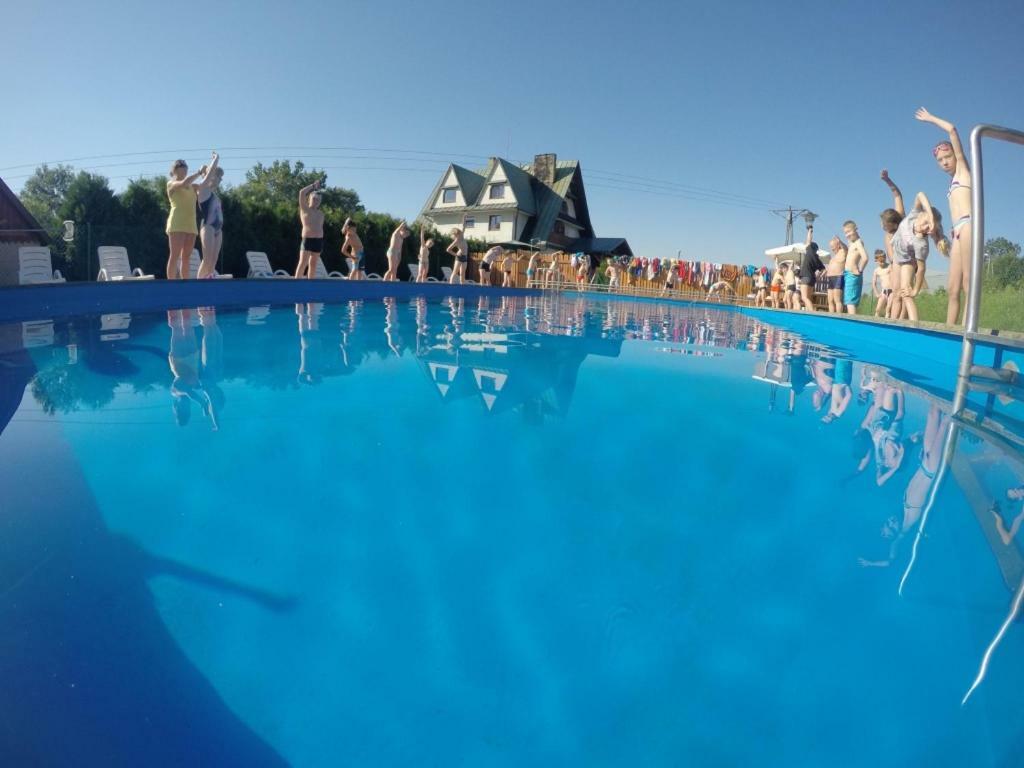 Osrodek Sportowo-Rekreacyjny Sloneczny Hotell Mszana Dolna Exteriör bild
